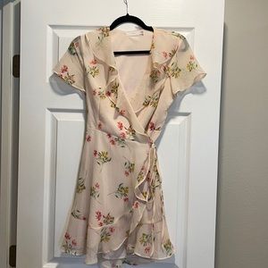Nordstrom Lush wrap dress size Small